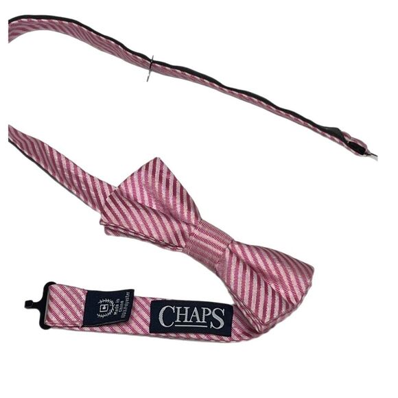 Men's Bow Tie, Striped - CHAPS - Picture 2 of 3